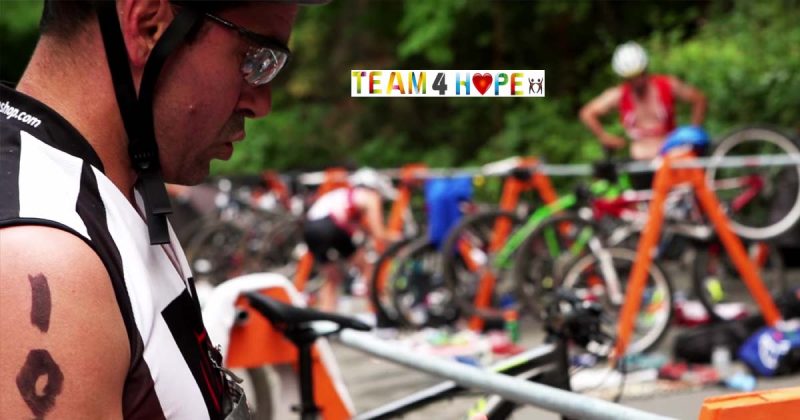 XTERRA racers in the transition zone: team 4 hope