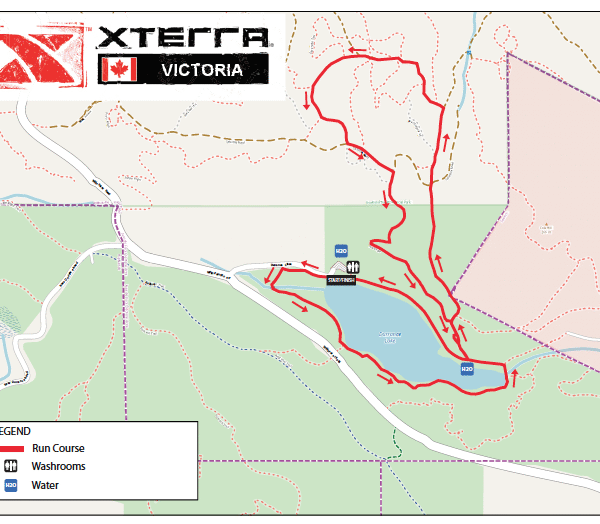 XTERRA Trail Run course