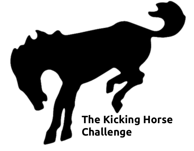 Kicking Horse image and challenge title