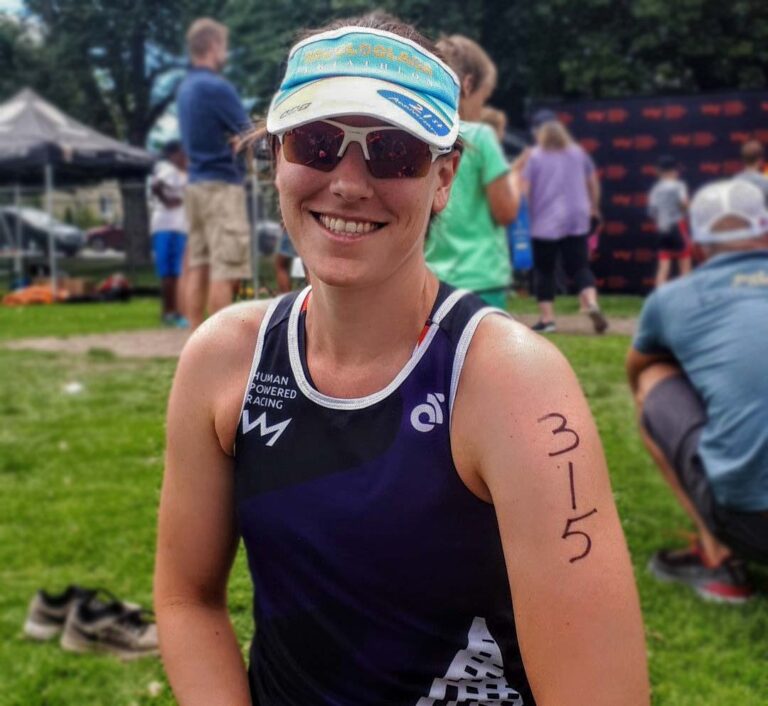 Barbara Rober, first place finisher