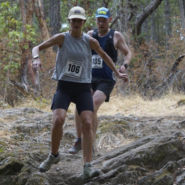 1st and 2nd place in the XTERRA Trail Run 2021.