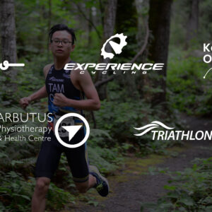 Cowichan Challenge 2025 sponsors include Gruppo, Arbutus, Experience cycle, Kersten Orthodontics, and Tri BC.