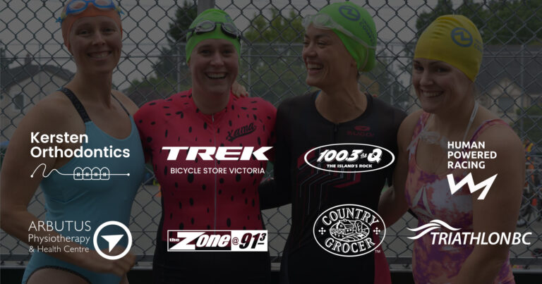 Sponsor logos for the Tri of Compassion 2025 including Kersten Orthodontics.